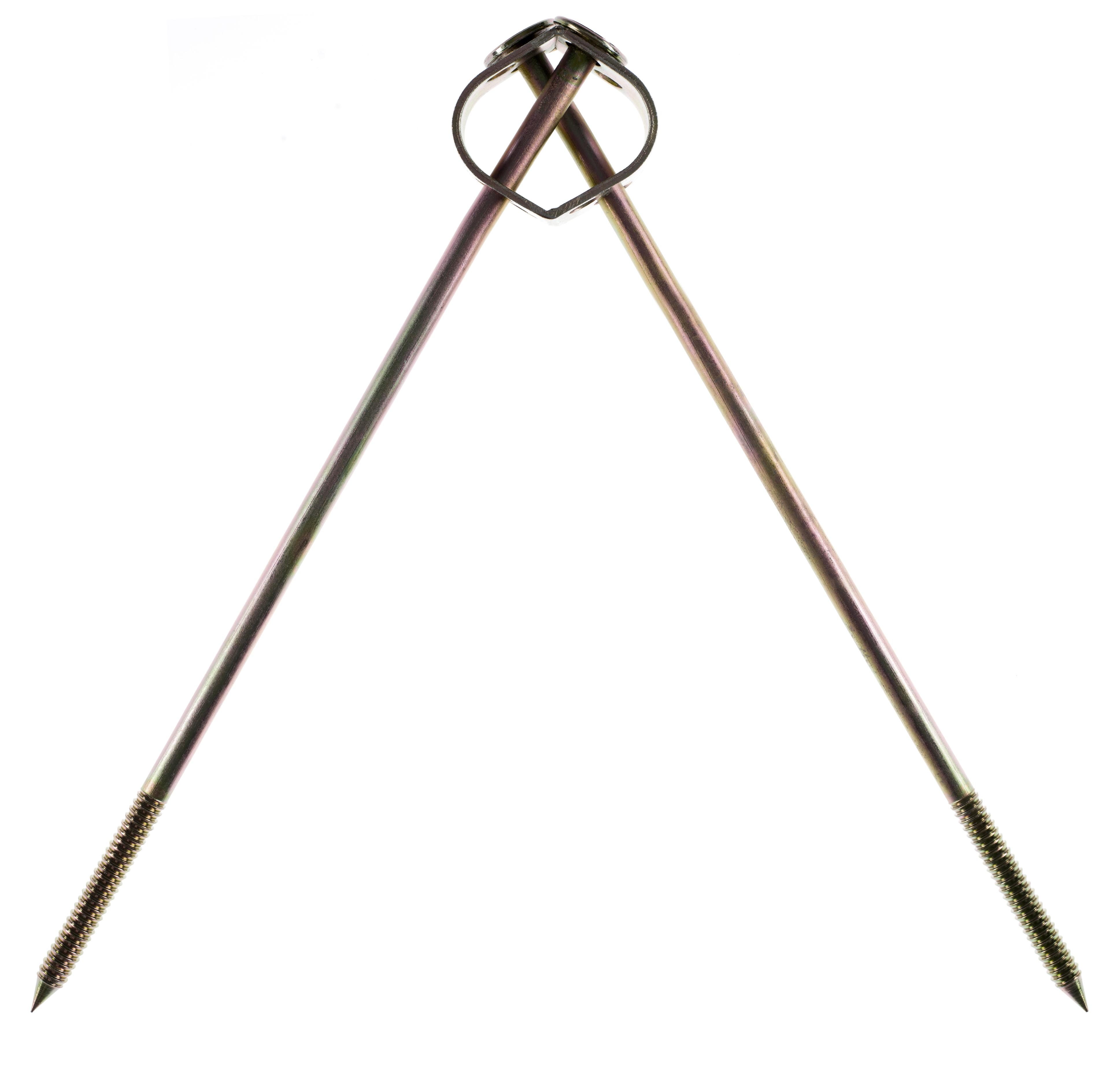 12536 Ground anchor 45 60 with stakes